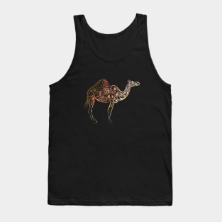 Camel pattern ornament Tank Top